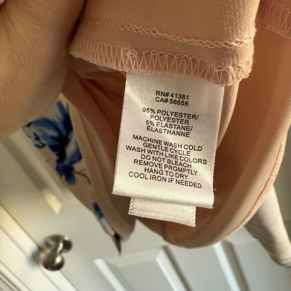 Ralph Lauren Floral Bodycon Dress – Size 4 - Picture 3 of 5